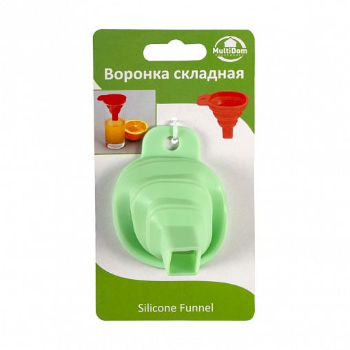 Воронка силиконовая Мультидом, складная фото