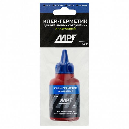 Анаэробный герметик для резьбовых соединений MPF, 40 г фото Анаэробный герметик для резьбовых соединений MPF, 40 г фото