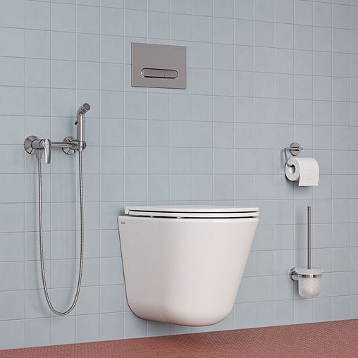 Гигиенический душ со смесителем IDDIS Ray, хром фото