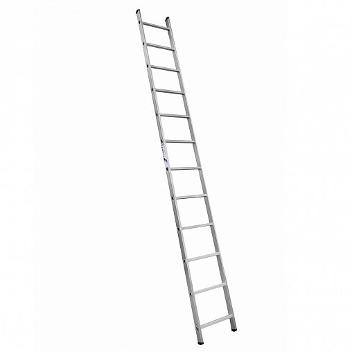 Лестница приставная односекционная Alumet H1 5112, алюминиевая, 12 ступеней, 3,37 м фото