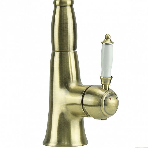 Смеситель для кухни Lemark Villa LM4805B, однорычажный, бронза фото