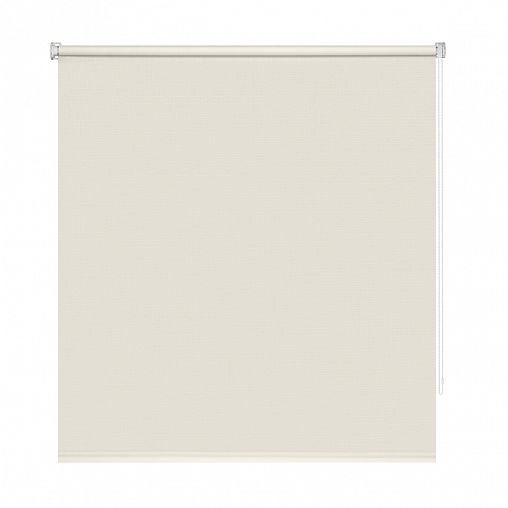 Рулонная штора Decofest Апилера, кремово-бежевая, миниролл, 60 x 160 см фото
