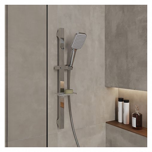 Лейка для душа Milardo Ideal Spa, 1 режим, хром фото