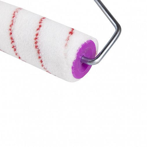 Валик полиамидный Krafor, D48 x 250 мм, ворс 9 мм, бюгель 8 мм фото