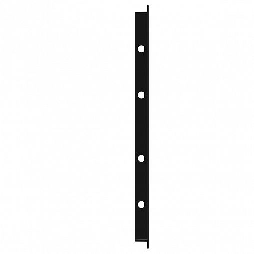 Люк-дверца ревизионная Evecs L2040N black, нажимная, с фланцем 200 x 400 мм, 223 x 423 мм фото