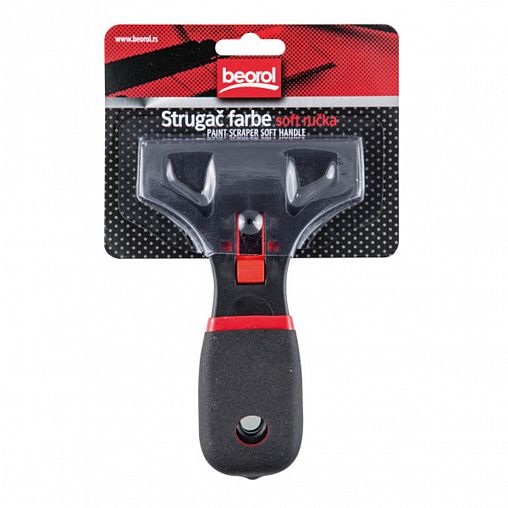 Скребок металлический Beorol, двухкомпонентная рукоятка, 95 мм фото