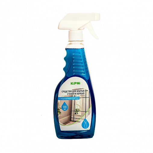 Средство для мытья стекол и зеркал Kipni, 500 мл фото