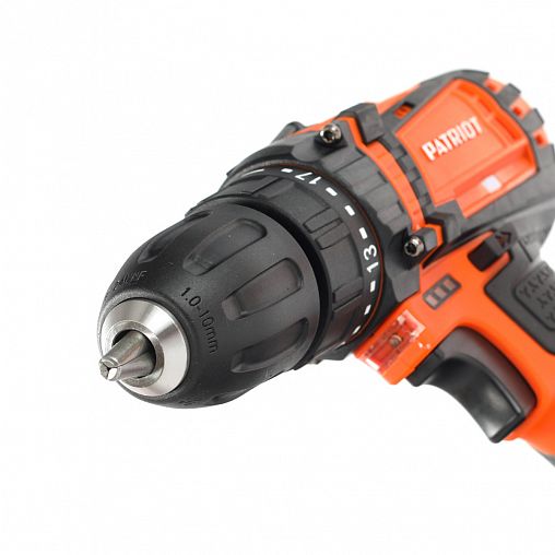 Дрель-шуруповерт аккумуляторная Patriot BR 141ES, 14,4 В, 2 x 2 Ач Li-ion, с 2 АКБ и ЗУ фото