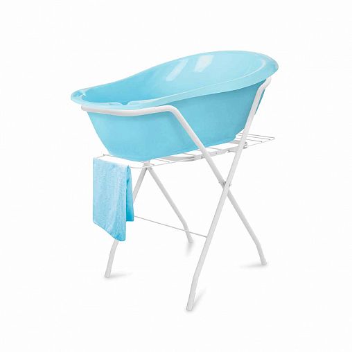 Подставка для ванночки Nika ПДВ1, с сушилкой, белая фото