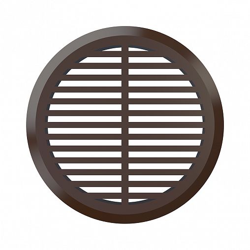 Переточная вентиляционная решетка с фланцем d 45 мм Era 05ДП 1/4 кор, пластик, d 50 мм, 4 шт фото