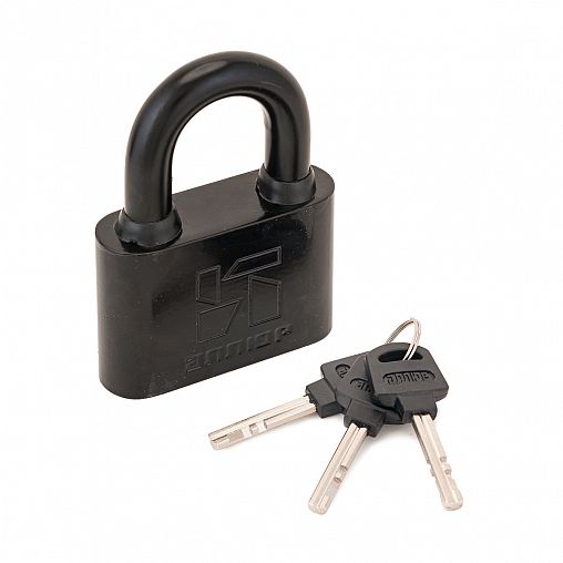 Замок навесной Аллюр ВС2С-601, d 10,5 мм, 3 ключа фото