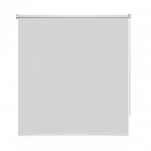 Рулонная штора Decofest Апилера, снежный серый, миниролл, 60 x 160 см фото