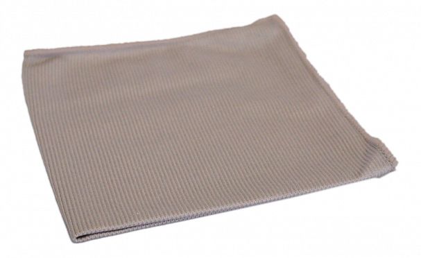 Салфетка для стекол Рыжий кот, микрофибра, 30 x 30 см, серая фото