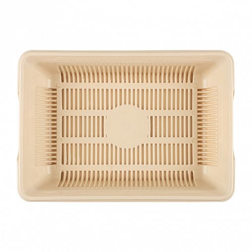 Лоток для животных Рыжий кот, с высоким бортом и сеткой, бежевый фото Лоток для животных Рыжий кот, с высоким бортом и сеткой, бежевый фото