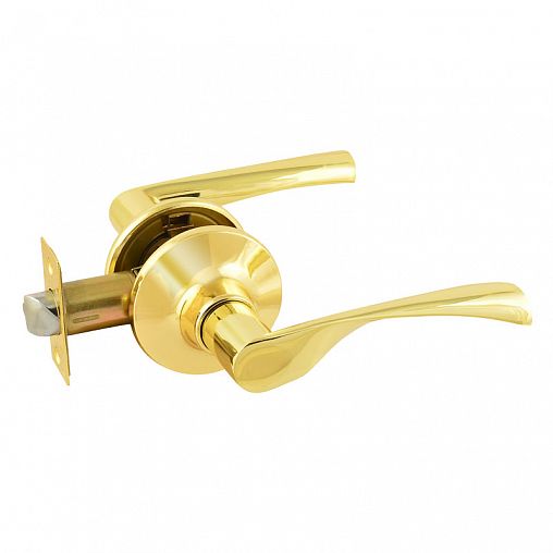 Защелка межкомнатная Нора-М ISPARUS ЗВ2-05, без запирания, золото фото