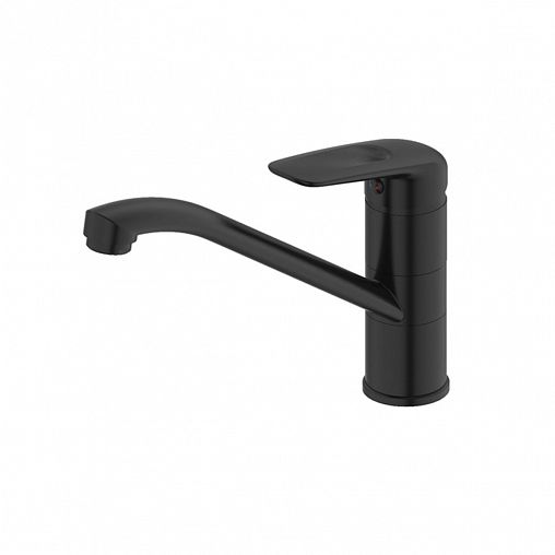 Смеситель для кухни IDDIS Male, черный матовый фото