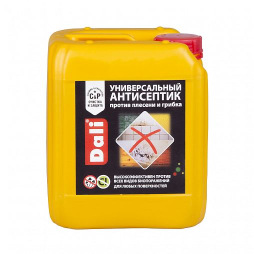 Универсальный антисептик против плесени и грибка Dali, 5 л фото