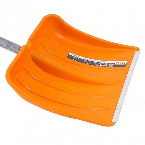 Лопата для уборки снега Cycle Skif PRO, с стеклопластиковым черенком, 380 x 365 мм фото