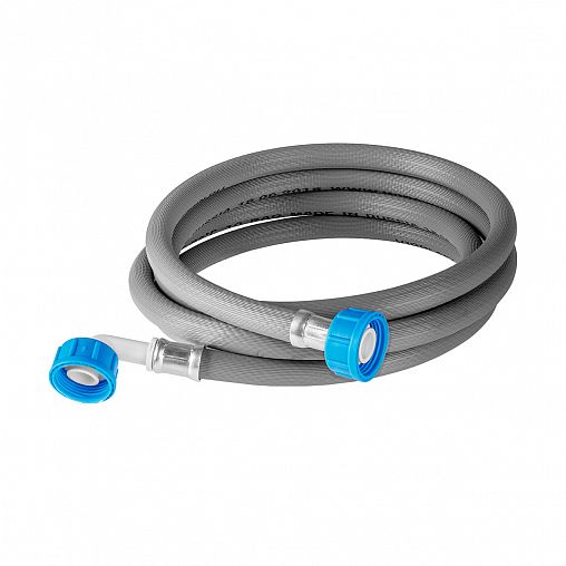 Наливной шланг для стиральной машины VIRPlast, угловой, 2,5 м, гайка-гайка фото