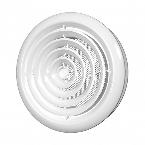 Диффузор приточно-вытяжной Era 10DK, со стопорным кольцом, с фланцем 100 мм фото