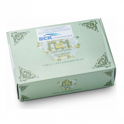 Локтевой смеситель для раковины Профсан Медик ПСМ-740-055, однорычажный, хром фото