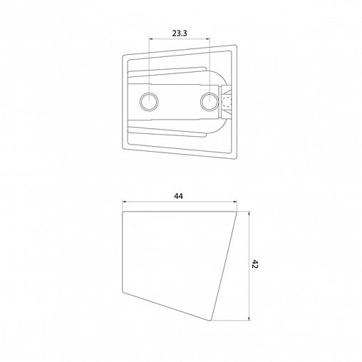 Настенный держатель для лейки Milardo, хром фото