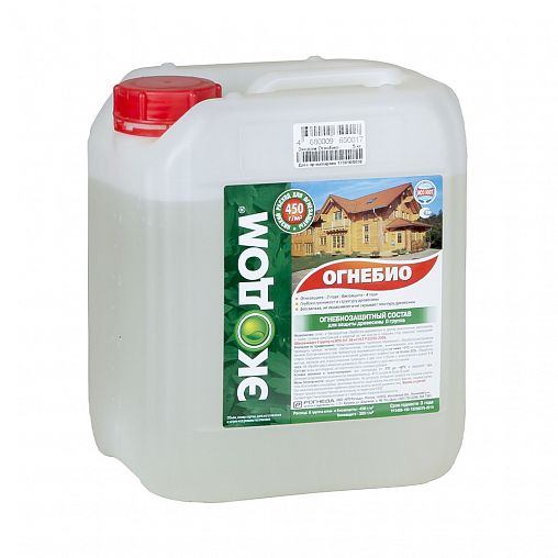 Огнебиозащитный состав для дерева Экодом Огнебио, 5 кг фото
