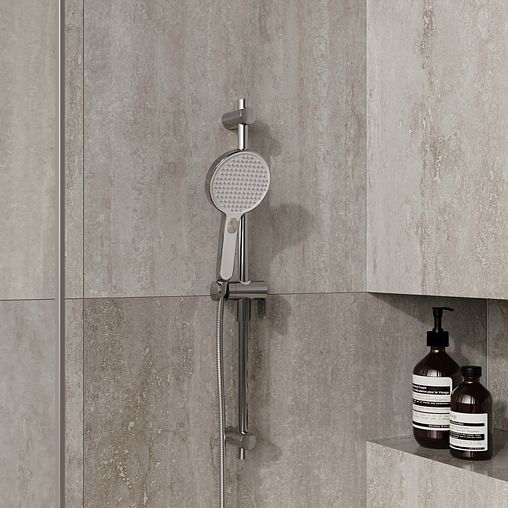 Лейка для душа IDDIS Esper ESP3FCRi18, 3 режима, хром/белая фото