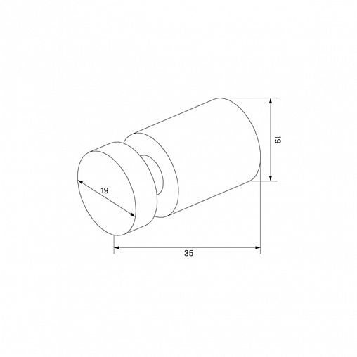 Крючок IDDIS Petite, 2 шт, белый матовый фото