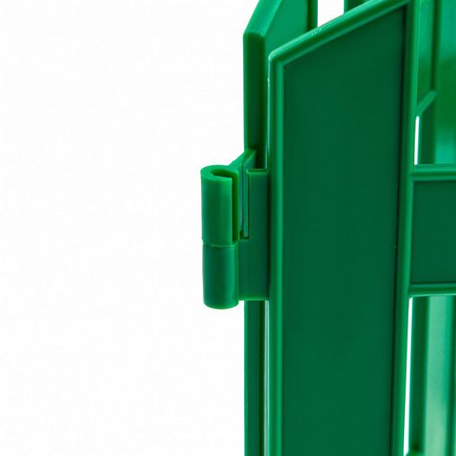 Забор декоративный Palisad Винтаж, 28 x 300 см, 7 секций, зеленый фото