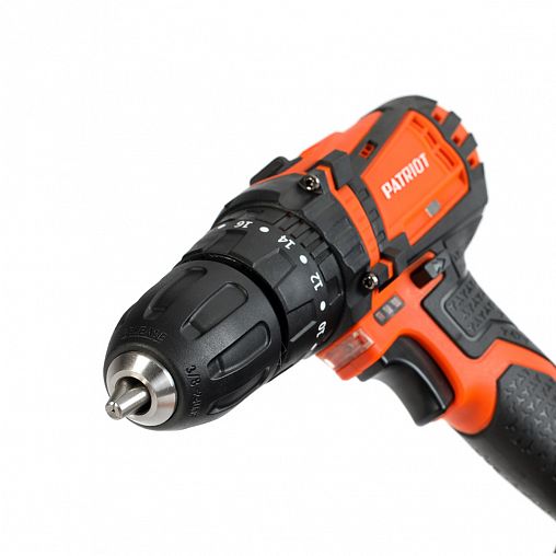 Дрель-шуруповерт аккумуляторная Patriot BR 201UES-H, 20 В, 2 x 2 Ач Li-ion, с 2 АКБ и ЗУ фото