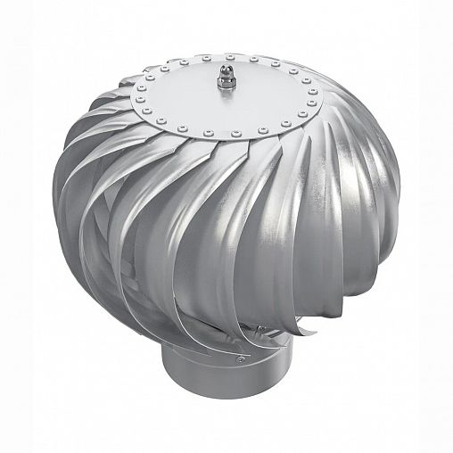 Турбодефлектор Era ТД-100ц, стальной, с фланцем D 100 мм фото