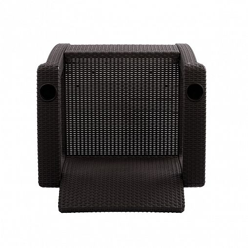 Набор 2-х кресел Альтернатива Ротанг плюс, 73 x 70 x 79 см, мокко фото