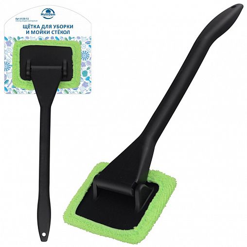 Щетка для мытья окон Мультидом, 39 см фото