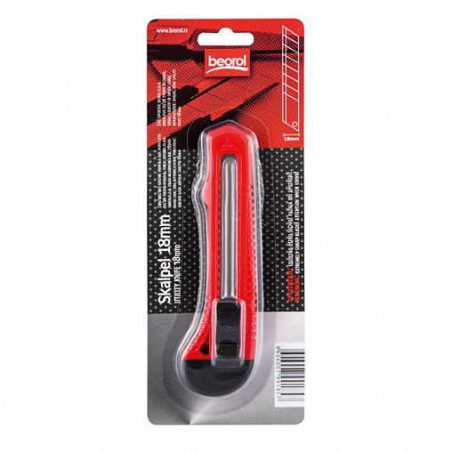 Нож пистолетный Beorol, с автофиксатором, 18 мм фото