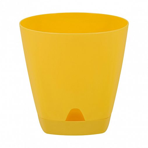 Горшок для цветов InGreen Amsterdam, с прикорневым поливом, 0,65 л, спелая груша фото