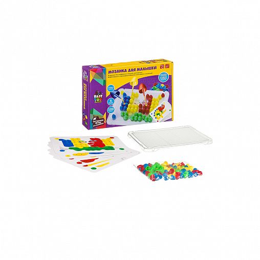 Мозаика Bondibon Baby You, 6 картинок, 100 фишек, от 3 лет фото