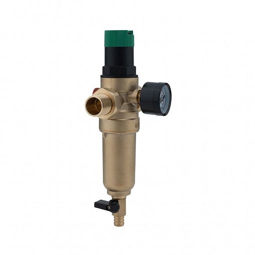 Фильтр для горячей воды Alato, со встроенным редуктором давления, 3/4" фото