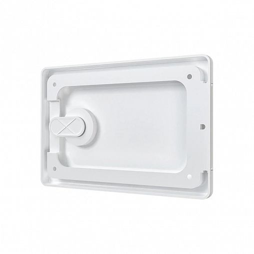 Люк-дверца ревизионная Evecs ЛТ1510П, ABS-пластик, с ручкой-задвижкой, 150 x 100 мм фото