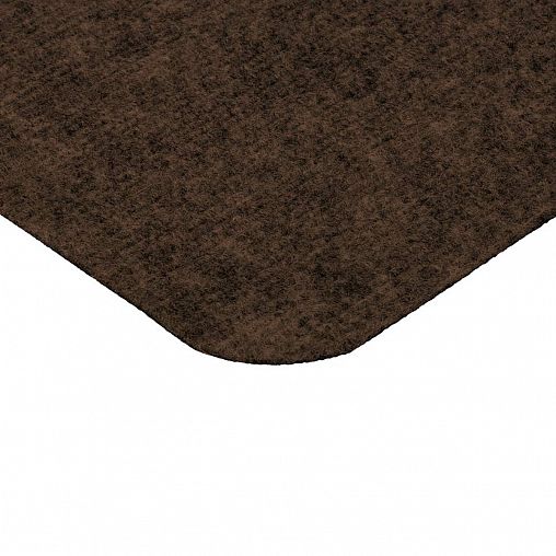 Коврик придверный Vortex Slim, влаговпитывающий, ребристый, 60 x 90 см, коричневый фото