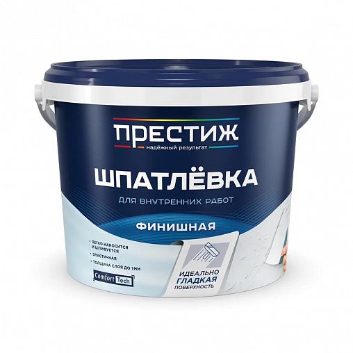Шпатлевка финишная Престиж, акриловая, 5 кг фото