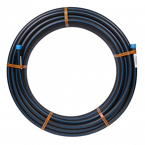 Труба для питьевой воды ПНД Джилекс PE100, PN 12,5, 20 x 1,8 мм, бухта 100 м фото