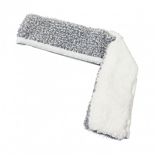 Насадка-шубка для мытья окон Росмоп WWK-35, микроволокно, комбинированная, 35 см фото