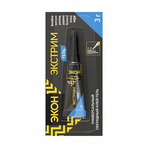 Клей-гель секундный Экон Экстрим, 3 г фото