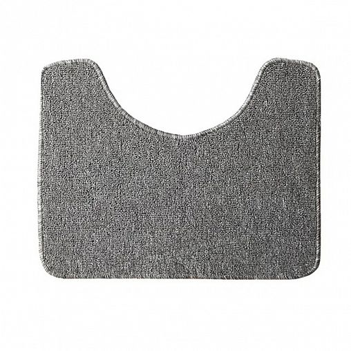 Коврик в ванную и туалет L Cadesi Light Latex, 50 x 80 + 50 x 40 см, полипропилен, серый фото