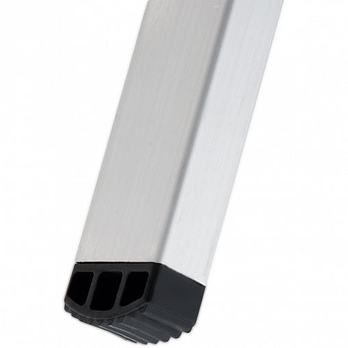 Стремянка Новая высота NV 1110, алюминиевая, 3 ступени, 1,27 м фото