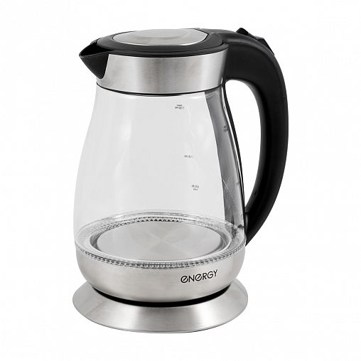 Стеклянный чайник электрический Energy E-282, 1,7 л фото
