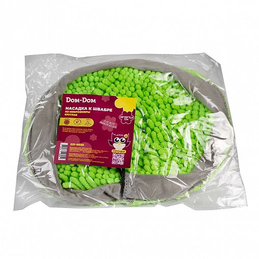 Насадка для швабры Doм-Doм, микрофибра, 25 x 17 см фото