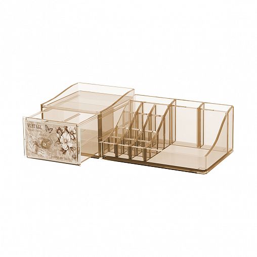 Органайзер для косметики и аксессуаров Valiant Vintage, 30,5 x 15,3 x 9 см фото