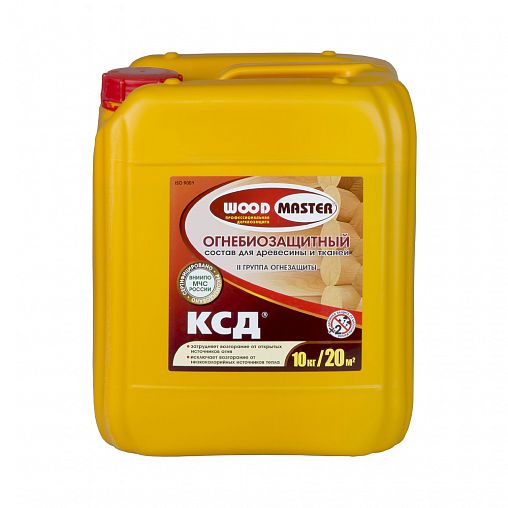 Огнебиозащитный состав для дерева Woodmaster КСД, 10 кг фото